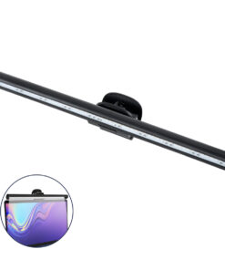 GloboStar® GloboStar® 76552 E-READING LIGHT Φωτιστικό Οθόνης με Χειριστήριο LED 5W 565lm 120° DC 5V IP20 CCT Θερμό Λευκό 2700K - Φυσικό Λευκό 4500K - Ψυχρό Λευκό 6000K Dimmable Μαύρο Πλαστικό Μ26 x Π4.5 x Υ4.5cm - 2 Xρόνια Εγγύηση