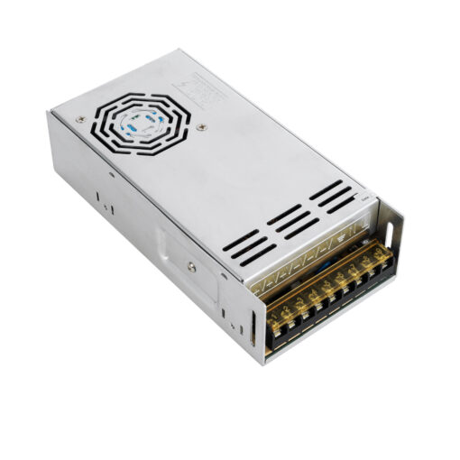 GloboStar® GloboStar® 73037 Μεταλλικό Τροφοδοτικό PELV για Προϊόντα LED 400W 33.3A - AC 220-240V σε DC 12V - IP20 - Μ20 x Π10 x Υ5cm - 3 Χρόνια Εγγύηση