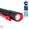GloboStar® Φορητός Φακός PEN COB LED Κόκκινο Χρώμα GloboStar 07007
