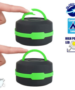 Mini Πτυσσόμενο Φανάρι LED Κάμπινγκ 1 Watt GloboStar 07008 7 globostar flash light 53 2