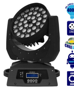 Κινούμενη Ρομποτική Κεφαλή Artemis ZOOM WASH PRO 10°-60° 36*10 Watt CREE LED RGBW 360W 230V DMX512 GloboStar 51116 8 globostar new products 4
