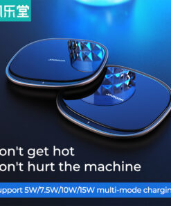 Alternative view of GloboStar® 87181 JOYROOM Originals JR-A23 Τετράγωνη Μαγνητική Βάση Κινητού Αυτοκινήτου Ασύρματη Φόρτιση MagSafe Max 15W Wireless Charging Pad (Qi) Σταθερή με Αυτοκόλλητη Ταινία Λευκό