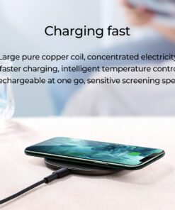 GloboStar® 87181 JOYROOM Originals JR-A23 Τετράγωνη Μαγνητική Βάση Κινητού Αυτοκινήτου Ασύρματη Φόρτιση MagSafe Max 15W Wireless Charging Pad (Qi) Σταθερή με Αυτοκόλλητη Ταινία Λευκό 22 jr a23 87181 white 05