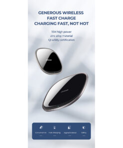 GloboStar® 87181 JOYROOM Originals JR-A23 Τετράγωνη Μαγνητική Βάση Κινητού Αυτοκινήτου Ασύρματη Φόρτιση MagSafe Max 15W Wireless Charging Pad (Qi) Σταθερή με Αυτοκόλλητη Ταινία Λευκό 25 jr a23 87181 white 08