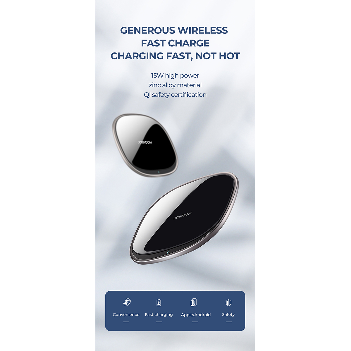 GloboStar® 87181 JOYROOM Originals JR-A23 Τετράγωνη Μαγνητική Βάση Κινητού Αυτοκινήτου Ασύρματη Φόρτιση MagSafe Max 15W Wireless Charging Pad (Qi) Σταθερή με Αυτοκόλλητη Ταινία Λευκό 9 GloboStar® 87181 JOYROOM Originals JR-A23 Τετράγωνη Μαγνητική Βάση Κινητού Αυτοκινήτου Ασύρματη Φόρτιση MagSafe Max 15W Wireless Charging Pad (Qi) Σταθερή με Αυτοκόλλητη Ταινία Λευκό - Image 8