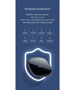 GloboStar® 87181 JOYROOM Originals JR-A23 Τετράγωνη Μαγνητική Βάση Κινητού Αυτοκινήτου Ασύρματη Φόρτιση MagSafe Max 15W Wireless Charging Pad (Qi) Σταθερή με Αυτοκόλλητη Ταινία Λευκό 30 jr a23 87181 white 13