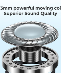 GloboStar® 87055 JOYROOM Originals JR-T13 Bilateral TWS Earphones με Θήκη Φόρτισης True Wireless Bluetooth V5.0 Binaural Συμβατό με iOS & Android Μαύρο 35 jr t13 87055 black 08