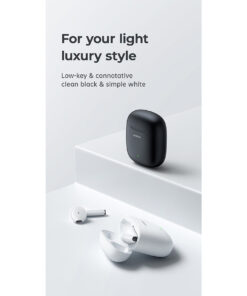 GloboStar® 87055 JOYROOM Originals JR-T13 Bilateral TWS Earphones με Θήκη Φόρτισης True Wireless Bluetooth V5.0 Binaural Συμβατό με iOS & Android Μαύρο 51 jr t13 87055 black 24