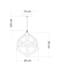 pendant cube