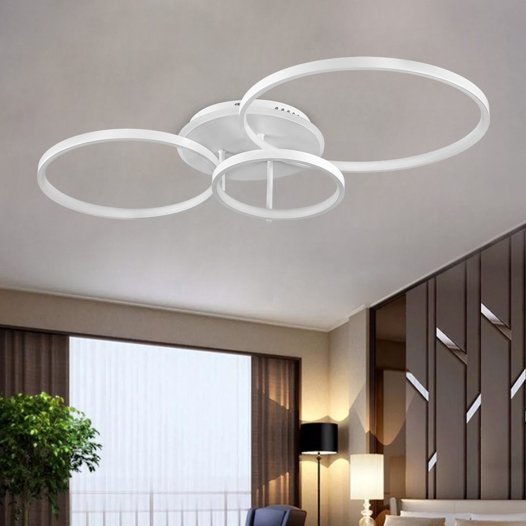 GloboStar® NEMESIS 61109 Φωτιστικό Οροφής Δαχτυλίδι-Κύκλος LED CCT 98W 11858lm 360° AC 220-240V - Εναλλαγή Φωτισμού μέσω Τηλεχειριστηρίου All In One Ψυχρό 6000k+Φυσικό 4500k+Θερμό 2700k Dimmable Φ25+35+45cm+BackLight - Λευκό - 3 Years Warranty 10 GloboStar® NEMESIS 61109 Φωτιστικό Οροφής Δαχτυλίδι-Κύκλος LED CCT 98W 11858lm 360° AC 220-240V - Εναλλαγή Φωτισμού μέσω Τηλεχειριστηρίου All In One Ψυχρό 6000k+Φυσικό 4500k+Θερμό 2700k Dimmable Φ25+35+45cm+BackLight - Λευκό - 3 Years Warranty - Image 8