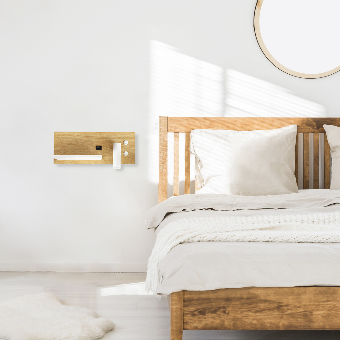 GloboStar® PALADIN 61359 Μοντέρνο Φωτιστικό Τοίχου - Απλίκα Ξενοδοχείου Bed Side LED 6W 720lm 36° AC 220-240V - Reading Light & Κρυφός Φωτισμός - Φορτιστές USB 3A & Wireless 20W - Μ30 x Π11 x Υ12cm - Φυσικό Λευκό 4500K - Ξύλο & Λευκό - Αριστερό 16 GloboStar® PALADIN 61359 Μοντέρνο Φωτιστικό Τοίχου - Απλίκα Ξενοδοχείου Bed Side LED 6W 720lm 36° AC 220-240V - Reading Light & Κρυφός Φωτισμός - Φορτιστές USB 3A & Wireless 20W - Μ30 x Π11 x Υ12cm - Φυσικό Λευκό 4500K - Ξύλο & Λευκό - Αριστερό - Image 14