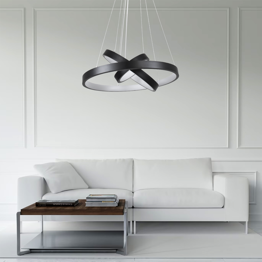 GLOBOSTAR® NEMESIS TRIO 61167 Μοντέρνο Κρεμαστό Φωτιστικό Οροφής LED 100W 12123lm 360° AC 220-240V IP20 Ρυθμιζόμενο Λευκό CCT με Χειριστήριο από 2700K έως 6000K Dimmable - Lumileds SMD Chip - Μαύρο Ματ - Μ60 x Π60 x Υ60cm - 3 Χρόνια Εγγύηση 15 GLOBOSTAR® NEMESIS TRIO 61167 Μοντέρνο Κρεμαστό Φωτιστικό Οροφής LED 100W 12123lm 360° AC 220-240V IP20 Ρυθμιζόμενο Λευκό CCT με Χειριστήριο από 2700K έως 6000K Dimmable - Lumileds SMD Chip - Μαύρο Ματ - Μ60 x Π60 x Υ60cm - 3 Χρόνια Εγγύηση - Image 13