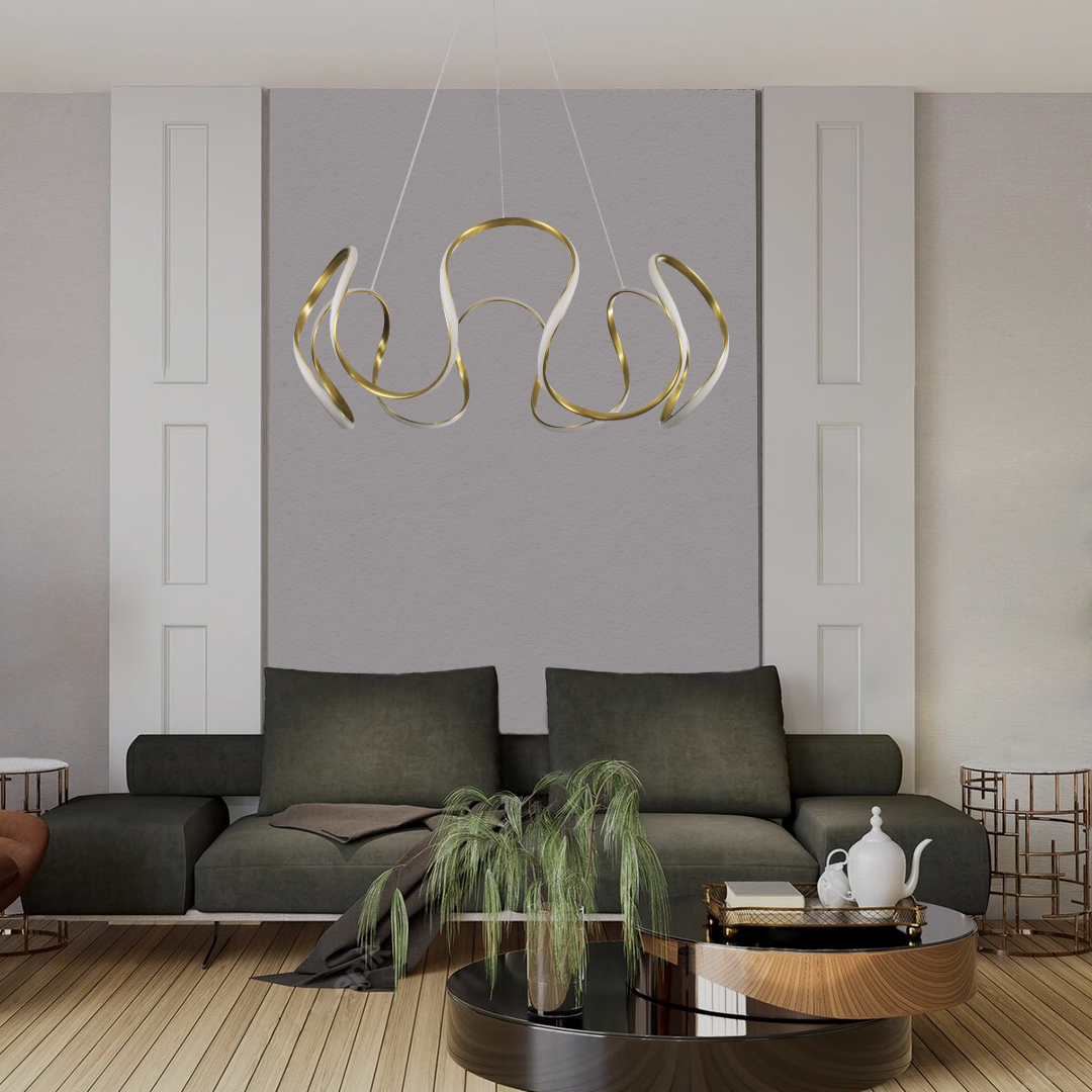 GLOBOSTAR® TARANTULA 61396 Μοντέρνο Κρεμαστό Φωτιστικό Οροφής LED 120W 13440lm 300° AC 220-240V IP20 Ρυθμιζόμενο Λευκό CCT με Χειριστήριο από 2700K έως 6000K Dimmable - Lumileds SMD Chip - Χρυσό Βούρτσας - Μ78 x Π78 x Υ31.5cm - 3 Χρόνια Εγγύηση 14 GLOBOSTAR® TARANTULA 61396 Μοντέρνο Κρεμαστό Φωτιστικό Οροφής LED 120W 13440lm 300° AC 220-240V IP20 Ρυθμιζόμενο Λευκό CCT με Χειριστήριο από 2700K έως 6000K Dimmable - Lumileds SMD Chip - Χρυσό Βούρτσας - Μ78 x Π78 x Υ31.5cm - 3 Χρόνια Εγγύηση - Image 12