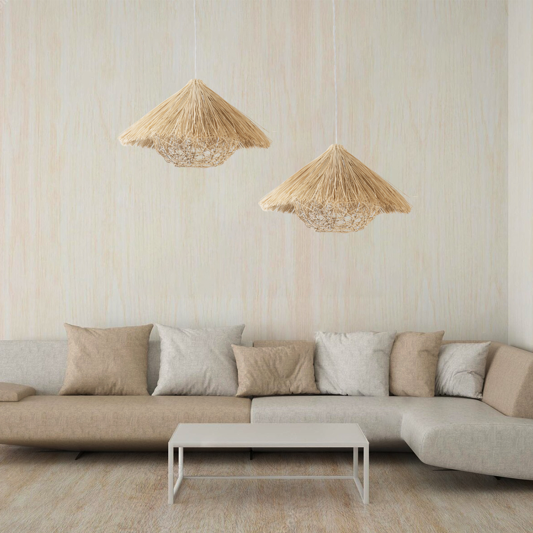 GLOBOSTAR® CHEOPE 01599 Boho Κρεμαστό Φωτιστικό Οροφής με Ντουί 1 x E27 AC 220-240V IP20 - Μπεζ - Μ45 x Π45 x Υ35cm 12 GLOBOSTAR® CHEOPE 01599 Boho Κρεμαστό Φωτιστικό Οροφής με Ντουί 1 x E27 AC 220-240V IP20 - Μπεζ - Μ45 x Π45 x Υ35cm - Image 10