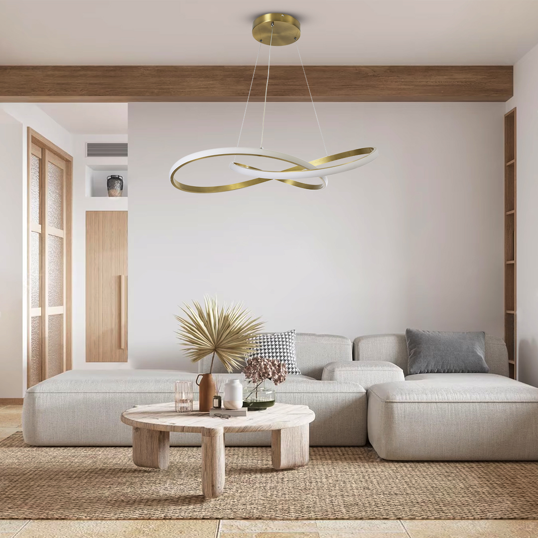 GLOBOSTAR® DEXTER 60916 Μοντέρνο Κρεμαστό Φωτιστικό Οροφής LED 90W 10080lm 300° AC 220-240V IP20 Ρυθμιζόμενο Λευκό CCT με Χειριστήριο από 2700K έως 6000K Dimmable - Lumileds SMD Chip - Χρυσό Βούρτσας - Μ73 x Π73 x Υ16cm - 3 Χρόνια Εγγύηση 12 GLOBOSTAR® DEXTER 60916 Μοντέρνο Κρεμαστό Φωτιστικό Οροφής LED 90W 10080lm 300° AC 220-240V IP20 Ρυθμιζόμενο Λευκό CCT με Χειριστήριο από 2700K έως 6000K Dimmable - Lumileds SMD Chip - Χρυσό Βούρτσας - Μ73 x Π73 x Υ16cm - 3 Χρόνια Εγγύηση - Image 10