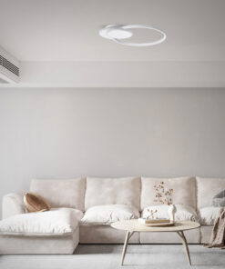 GloboStar® CIRCUO 61230 Φωτιστικό Οροφής Δαχτυλίδι-Κύκλος LED CCT 75W 8400lm 360° AC 220-240V - Εναλλαγή Φωτισμού μέσω Τηλεχειριστηρίου All In One Ψυχρό 6000k+Φυσικό 4500k+Θερμό 2700k Dimmable Μ53 x Π42.5 x Υ9cm - Λευκό - 3 Years Warranty 22 post 234