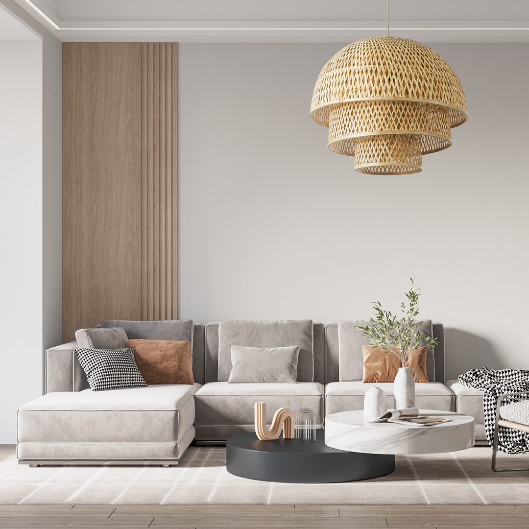 GLOBOSTAR® HIROKA 01836 Boho Κρεμαστό Φωτιστικό Οροφής με Ντουί 1 x E27 AC 220-240V IP20 - Μπεζ - Μ60 x Π60 x Υ50cm 12 GLOBOSTAR® HIROKA 01836 Boho Κρεμαστό Φωτιστικό Οροφής με Ντουί 1 x E27 AC 220-240V IP20 - Μπεζ - Μ60 x Π60 x Υ50cm - Image 10