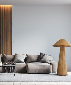 GLOBOSTAR® PERU 02235 Boho Επιδαπέδιο Φωτιστικό με Ντουί 1 x E27 AC 220-240V IP20 - Μπεζ - Μ73 x Π73 x Υ135cm 19 post 308