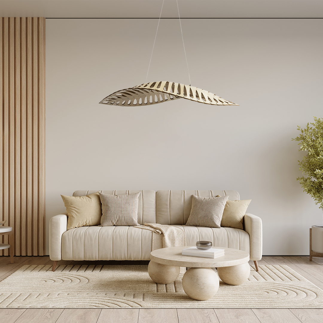 GLOBOSTAR® NANI 02285 Μοντέρνο Κρεμαστό Φωτιστικό Οροφής LED 36W 2880lm 120° AC 220-240V IP20 Φυσικό Λευκό 4500K - Lumileds SMD Chip - Μπεζ - Μ120 x Π48 x Υ18cm - 2 Χρόνια Εγγύηση 13 GLOBOSTAR® NANI 02285 Μοντέρνο Κρεμαστό Φωτιστικό Οροφής LED 36W 2880lm 120° AC 220-240V IP20 Φυσικό Λευκό 4500K - Lumileds SMD Chip - Μπεζ - Μ120 x Π48 x Υ18cm - 2 Χρόνια Εγγύηση - Image 11