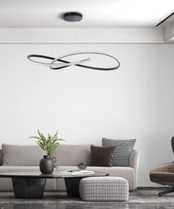 GLOBOSTAR® DEXTER 60917 Μοντέρνο Κρεμαστό Φωτιστικό Οροφής LED 120W 13440lm 300° AC 220-240V IP20 Ρυθμιζόμενο Λευκό CCT με Χειριστήριο από 2700K έως 6000K Dimmable - Lumileds SMD Chip - Μαύρο - Μ103 x Π103 x Υ22cm - 3 Χρόνια Εγγύηση 22 post 344