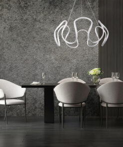 GLOBOSTAR® TARANTULA 61395 Μοντέρνο Κρεμαστό Φωτιστικό Οροφής LED 120W 13440lm 300° AC 220-240V IP20 Ρυθμιζόμενο Λευκό CCT με Χειριστήριο από 2700K έως 6000K Dimmable - Lumileds SMD Chip - Λευκό - Μ78 x Π78 x Υ31.5cm - 3 Χρόνια Εγγύηση 26 post 98