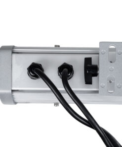 GloboStar® WASHER-DAIA S-90995 Μπάρα Φωτισμού Wall Washer LED 54W 5400lm 30° AC 230V Αδιάβροχο IP65 Μ100 x Π7.5 x Υ7cm Πολύχρωμο RGB DMX512 Display on Body - Ασημί 19 s 90995 7