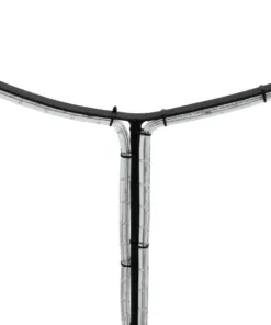 GLOBOSTAR® XMAS-CROWN-BIG Χριστουγεννιάτικο Διακοσμητικό Φωτιστικό LED 27.3W 1092lm 360° AC 220-240V Αδιάβροχο IP65 Θερμό Λευκό 2700K - Μαύρο & Διάφανο - Μ88 x Π25 x Υ136cm - 2 Χρόνια Εγγύηση 10 xmas crown big 4