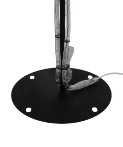 GLOBOSTAR® XMAS-TREE-BIG Χριστουγεννιάτικο Διακοσμητικό Φωτιστικό LED 27.3W 1092lm 360° AC 220-240V Αδιάβροχο IP65 Θερμό Λευκό 2700K - Μαύρο & Διάφανο - Μ134 x Π25 x Υ188cm - 2 Χρόνια Εγγύηση 11 xmas tree big 5